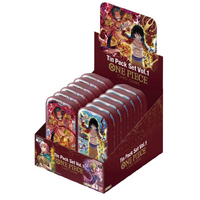 Tins [MT] - One Piece Card Game: Tin Pack Set Display – Vol. 1 [TS-01] *Assorted*