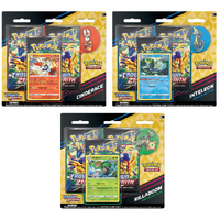 Three Booster Blister Pack Collection + Pin - Crown Zenith