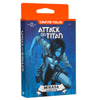 UniVersus Attack on Titan: Battle for Humanity Clash Deck - Mikasa Ackerman