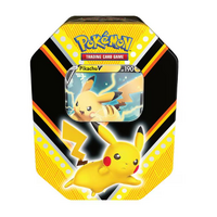 Tins (L) - Powers Tin - Pikachu V